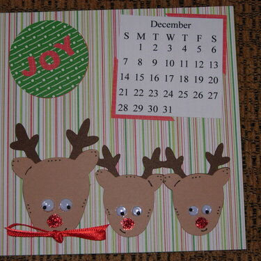 CD Calendar Pages - December