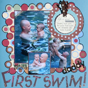 First Swim!