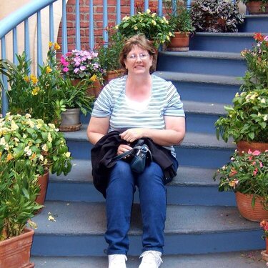 Pam at Disneyland
