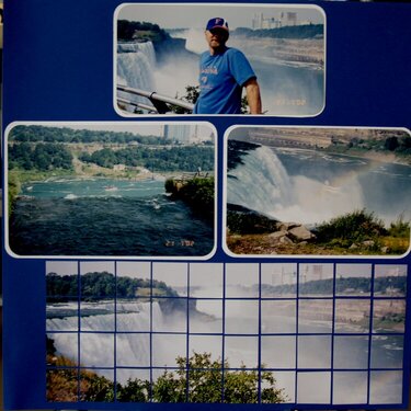 David at Niagra Falls