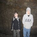 boys at Ape Caves