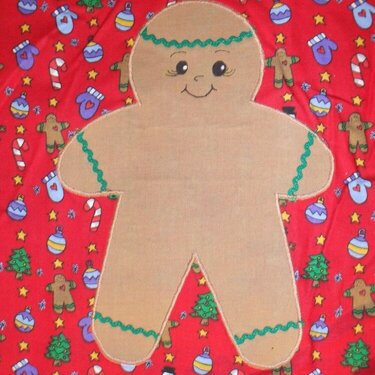 25.  Gingerbread Man {5 pts.}