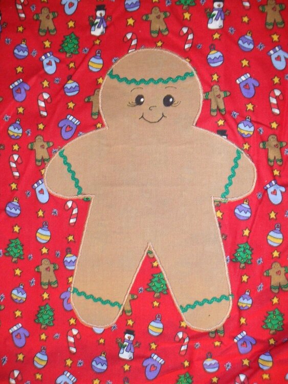25.  Gingerbread Man {5 pts.}