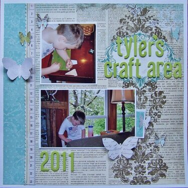 Tyler&#039;s Craft area