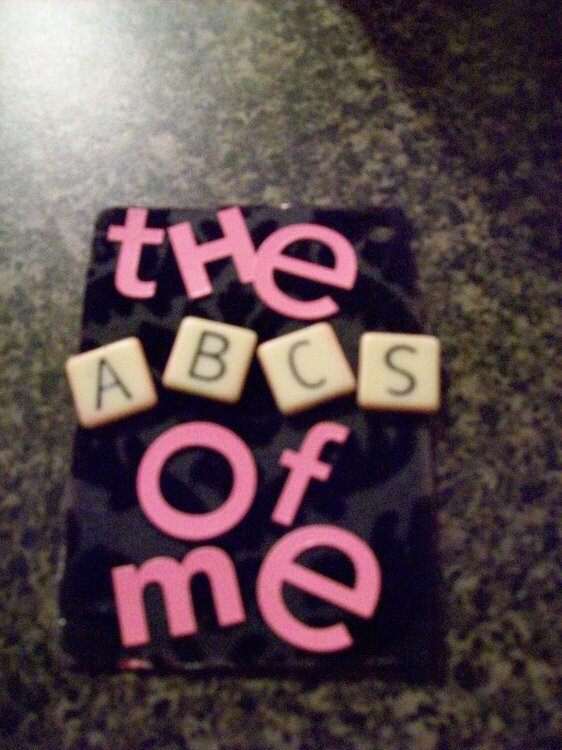 The ABC;s of Me mini album