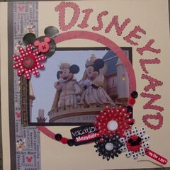 Disneyland cover page