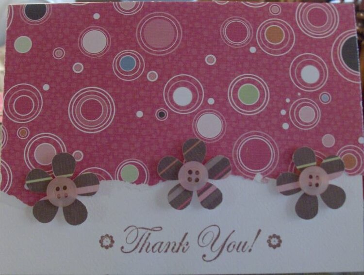 Thank you card