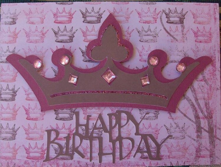 Happy Bithday Princess card