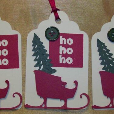 Ho Ho Ho gift tags