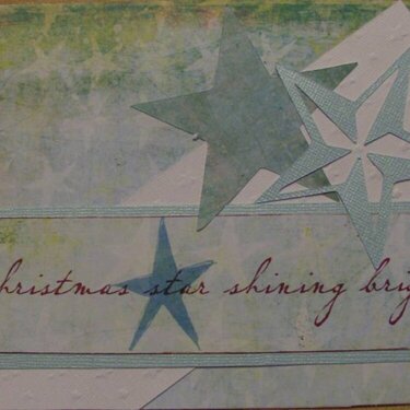 Christmas Star Card