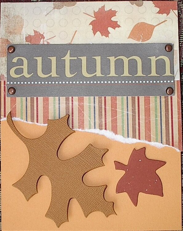 Autumn Card Swap