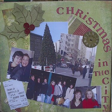 San Francisco pg.1 Christmas in the city