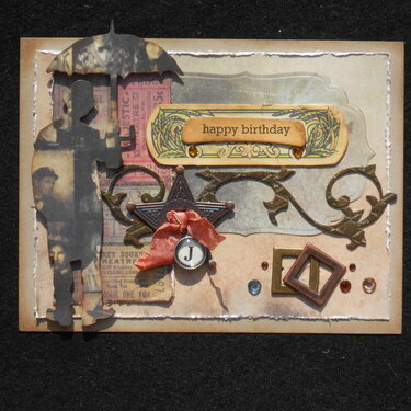 Birthday card for John