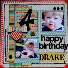 Happy Birthday Drake  **My creative sketches**