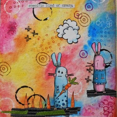 Art journal page