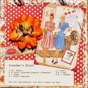 Scrappy Chic Cafe kit from Graphic 45