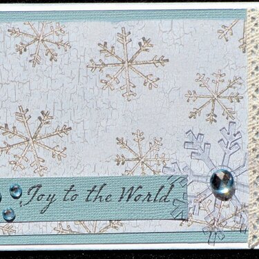 Scrappy Chic Cafe kit card