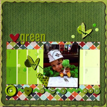 Heart green ***My creative sketches***