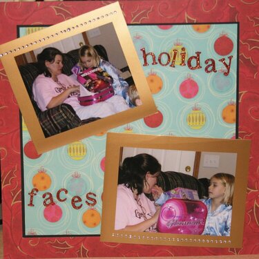 Holiday Faces Sparkle pg 1