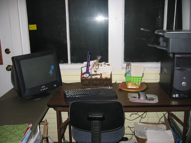 computer &amp; work area