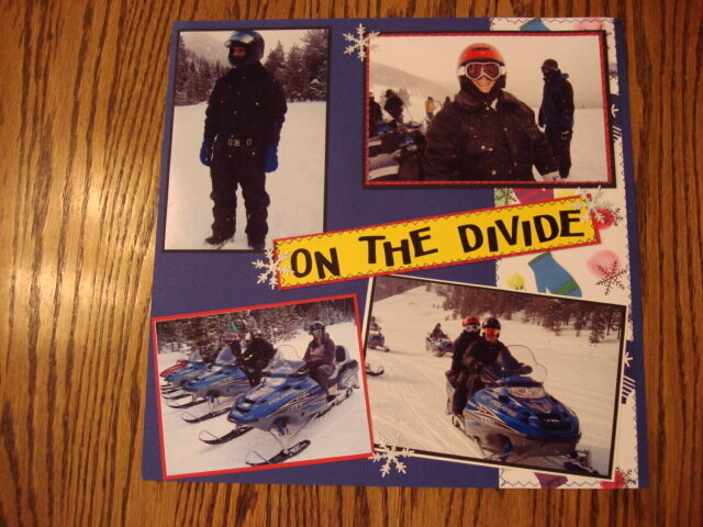 Good Times Snowmobiling on the Divide