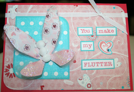 You Make my Heart Flutter Card