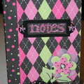 pink mini comp book front