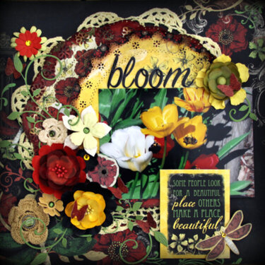 Bloom *Bo Bunny CHA Display*
