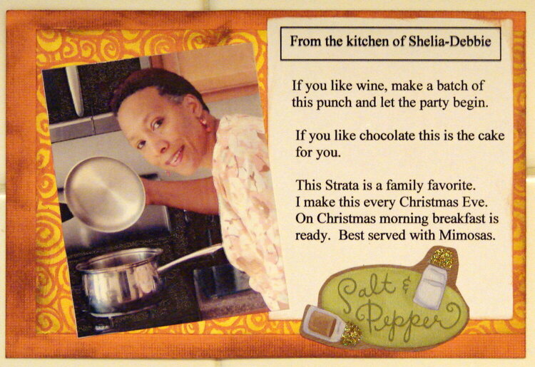 From the kitchen of Shelia-Debbie