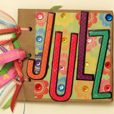 Paper bag book for Julie