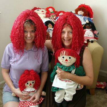 The Shelia-Rag dolls