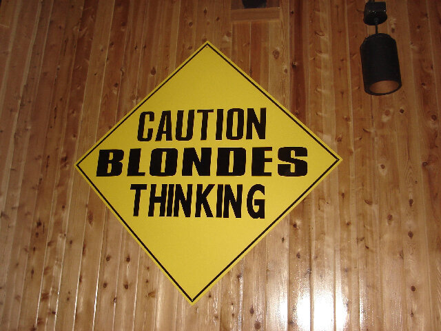 -Caution Blondes Thinking- 8/22/07 (Geo. Shapes, 5 pts)