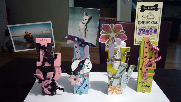 Clothespin Picture/Memo Holders