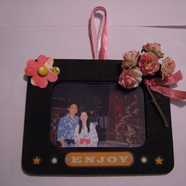 Mini Wooden Picture Frame
