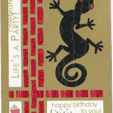 Gecko Birthday