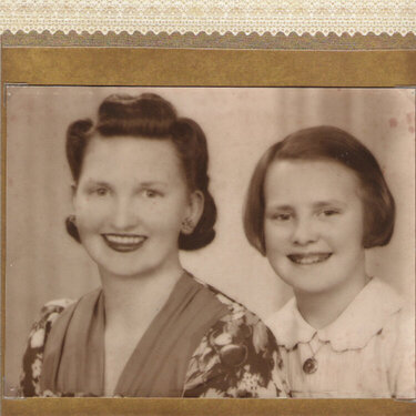 My grandmother &amp; mother