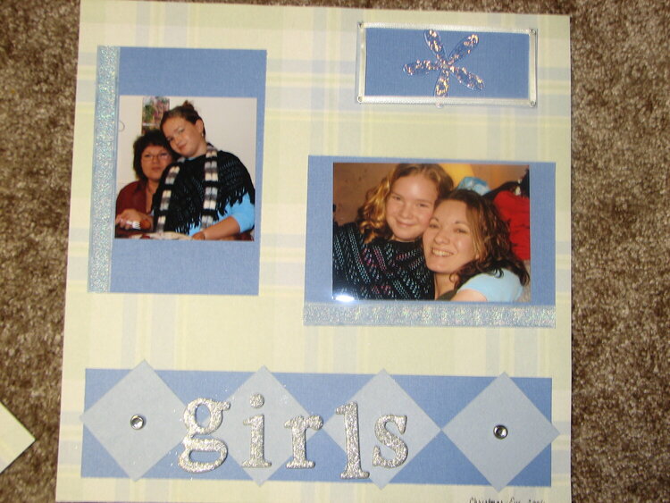 page 2 of family girls layout