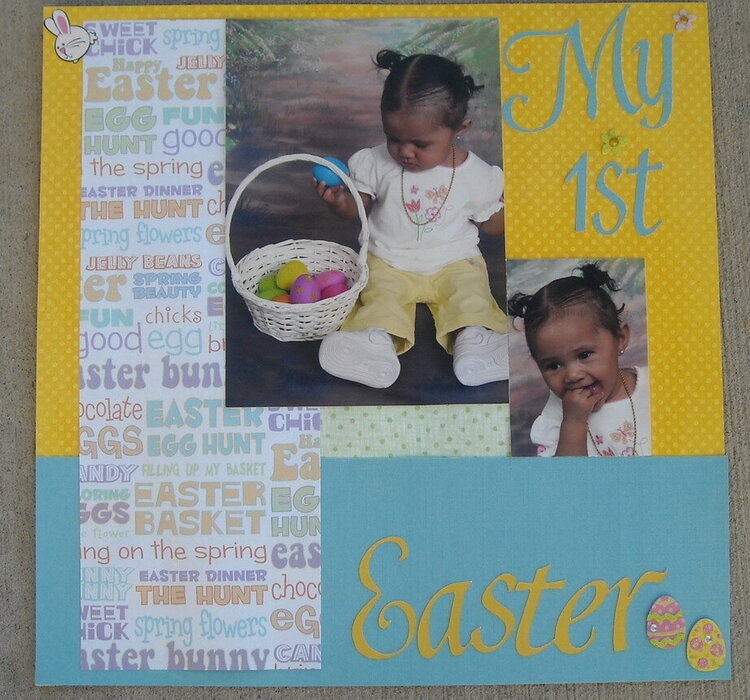 Amiyah&#039;s First Easter