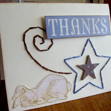 Thank You Card ~ Rusty Pickle