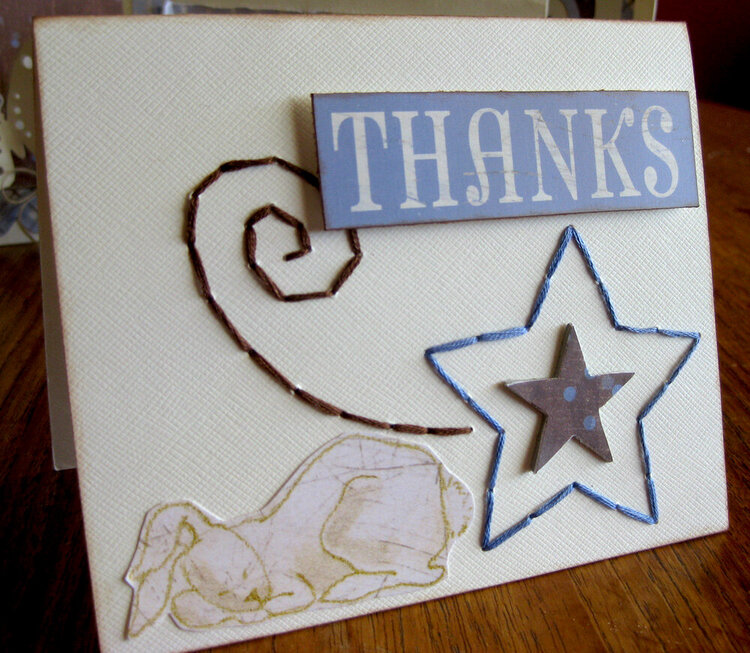 Thank You Card ~ Rusty Pickle
