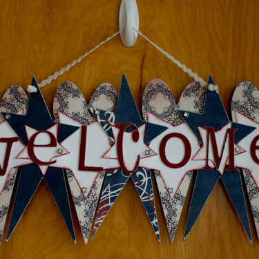 Welcome Sign *Rusty Pickle &amp; AMM*