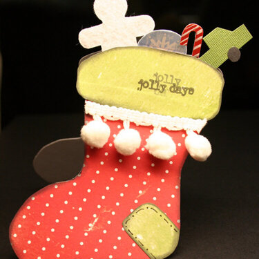 Stocking Card {Rusty Pickle}