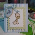 "Welcome Baby" Card