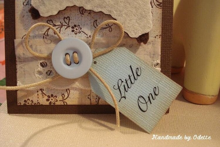 &quot;Welcome Little One&quot; Card