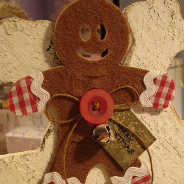 Gingerbread Man Tag