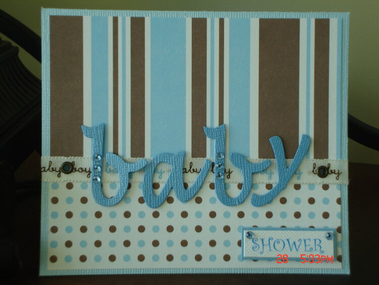 &quot;Baby Shower&quot; card