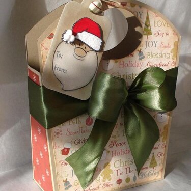 Gift box for a Christmas gift!