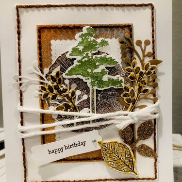 Tree Birthday Card