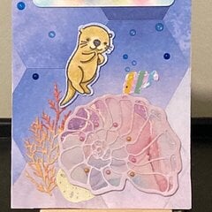 Otter Birthday Card