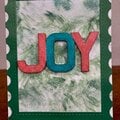 JOY Christmas Card